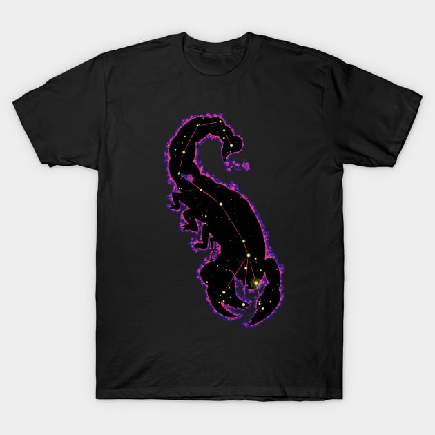 Scientific Scorpio T-Shirt by Snarkasmic